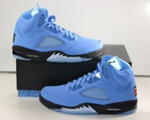 Air Jordan 5 Unc Retro University Blue (2023) Dv1310-401 Size 10.5